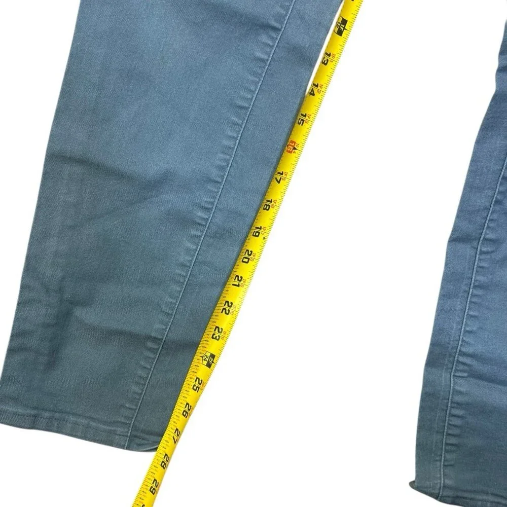 Prana jeans womens straight leg blue mid rise size 12/31 - Picture 4 of 5